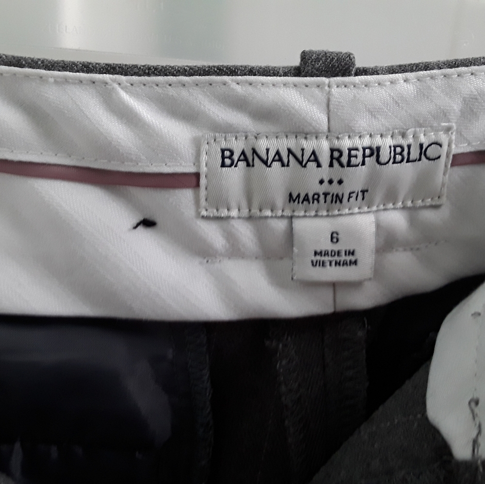Banana Republic Martin Fit Pinstripe Pants - Picture 4 of 10
